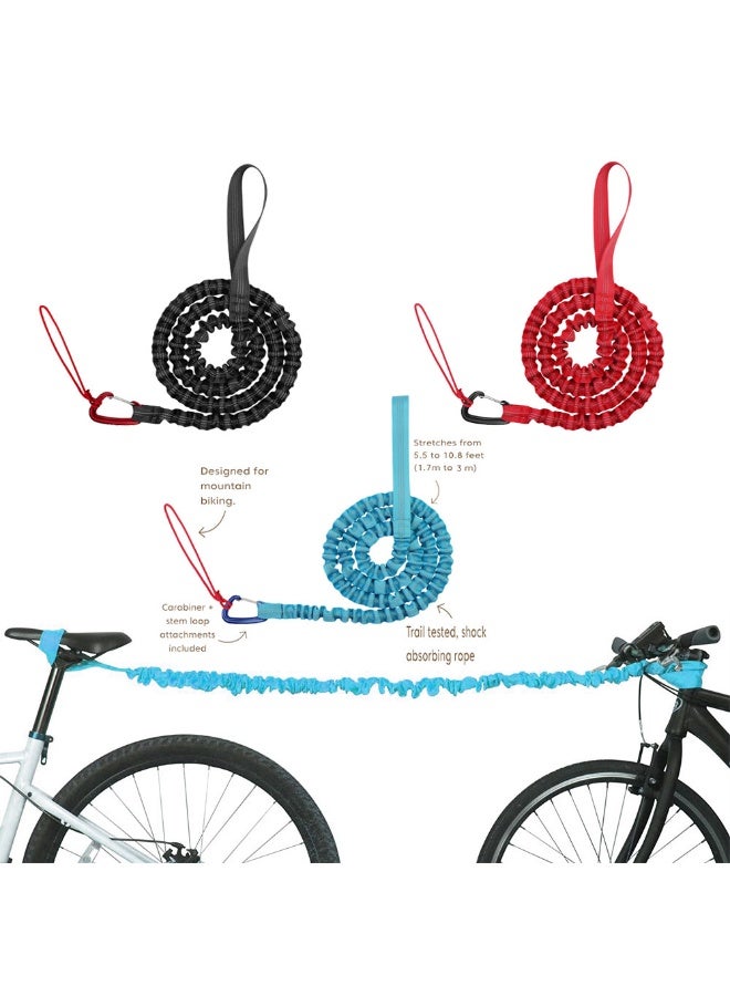Chabeia Bicycle Tow Rope Bicycle Traction Rope Mountain Bike Parent-Child Pull Rope Convenient Trailer Rope - Image 2
