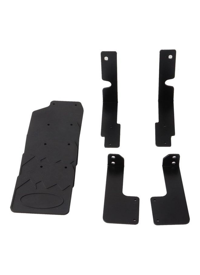 NIBEMINENT - Set Of Front And Rear Fender Rubber Mud Flaps 18.5 x 12 1cm - Image 1