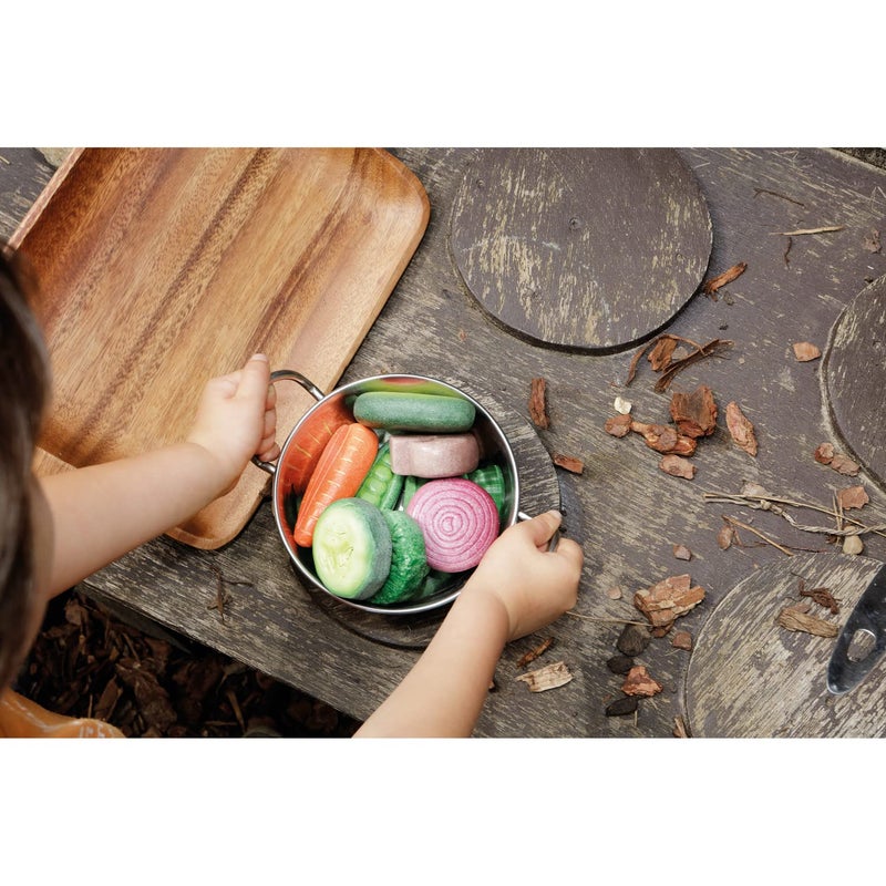 Yellow Door Vegetable Sensory Play Stones - Image 4
