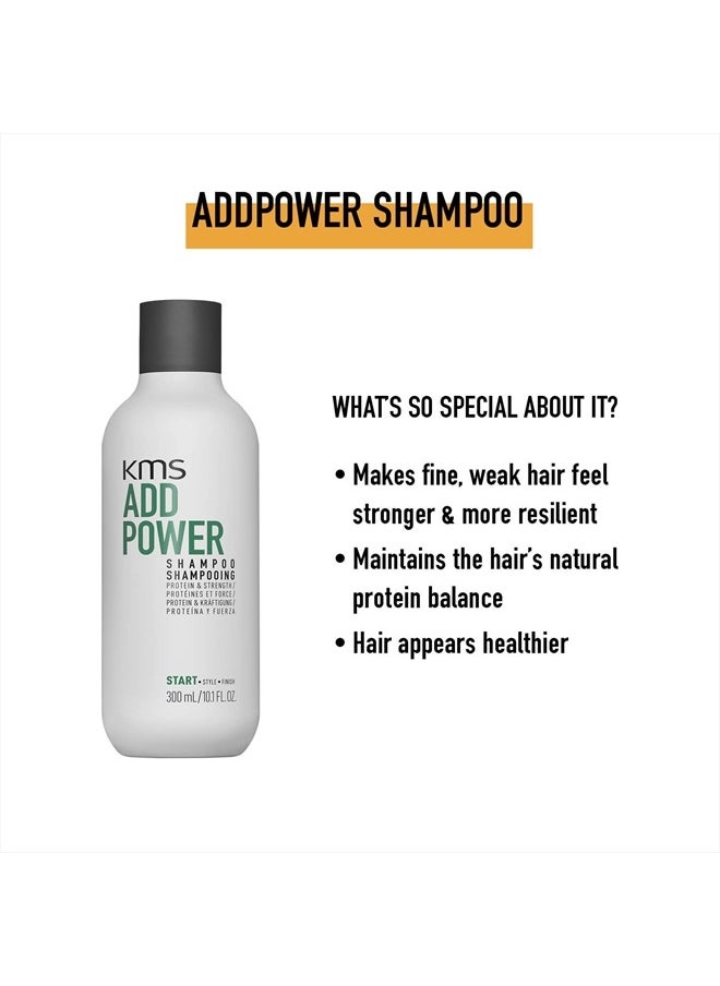 kms ADDPOWER Shampoo for fine weak hair, 10.14 fl. oz.  - Image 2
