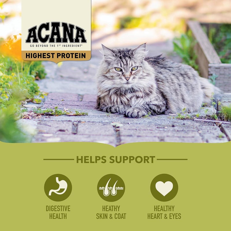 REF. Acana Highest Protein Grassland Dry Cat Food - 1.8KG - Image 3