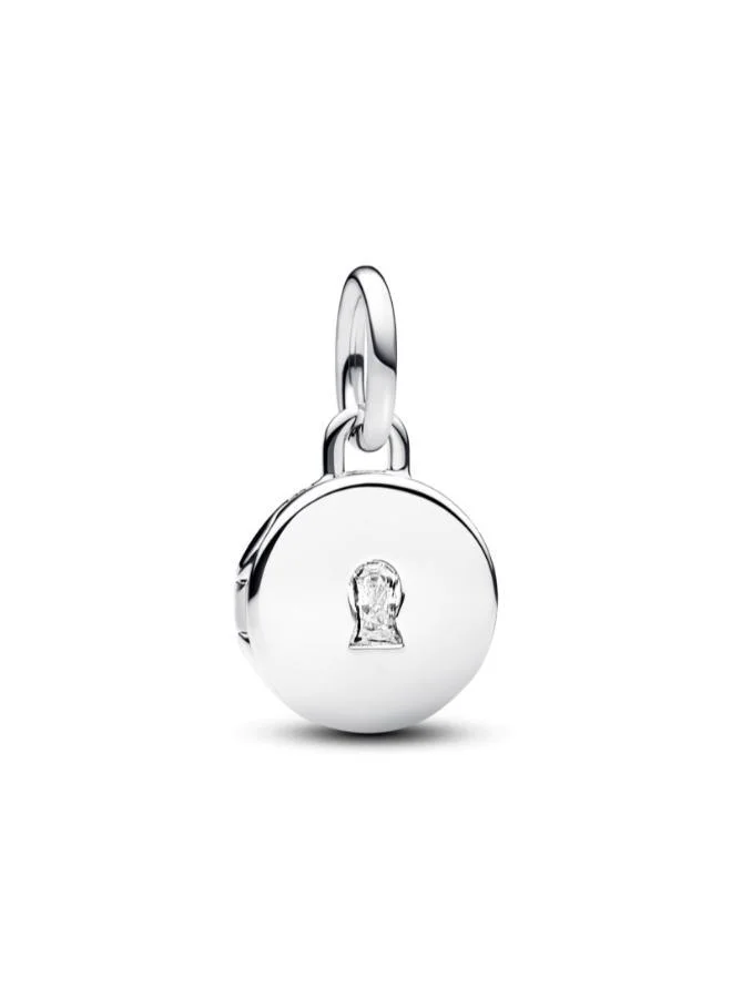 باندورا Openable & Engravable Love Locket Dangle Charm