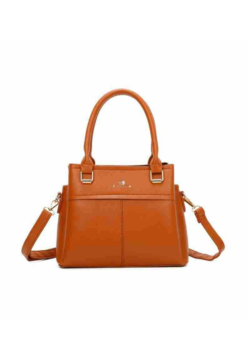 Generic - Womens Handbags and Purses Fashion Top Handle Satchel Tote PU Leather Shoulder Bags - Image 1