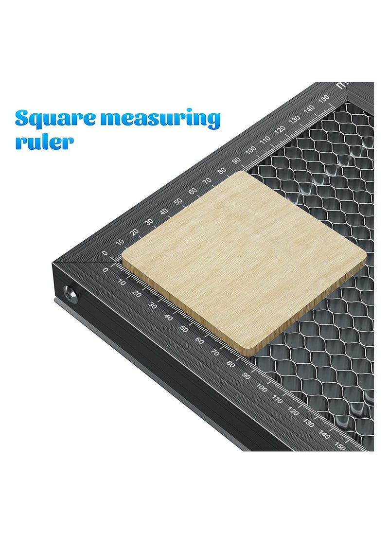 SCULPFUN - SCULPFUN Laser Comb Working Table Mate for CO2 Diode Laser Engraver Cutting Machine, 2 Pack High Strength Steel Honeycomb Plates Panel Board Bed Platform 300x200mm - Image 1