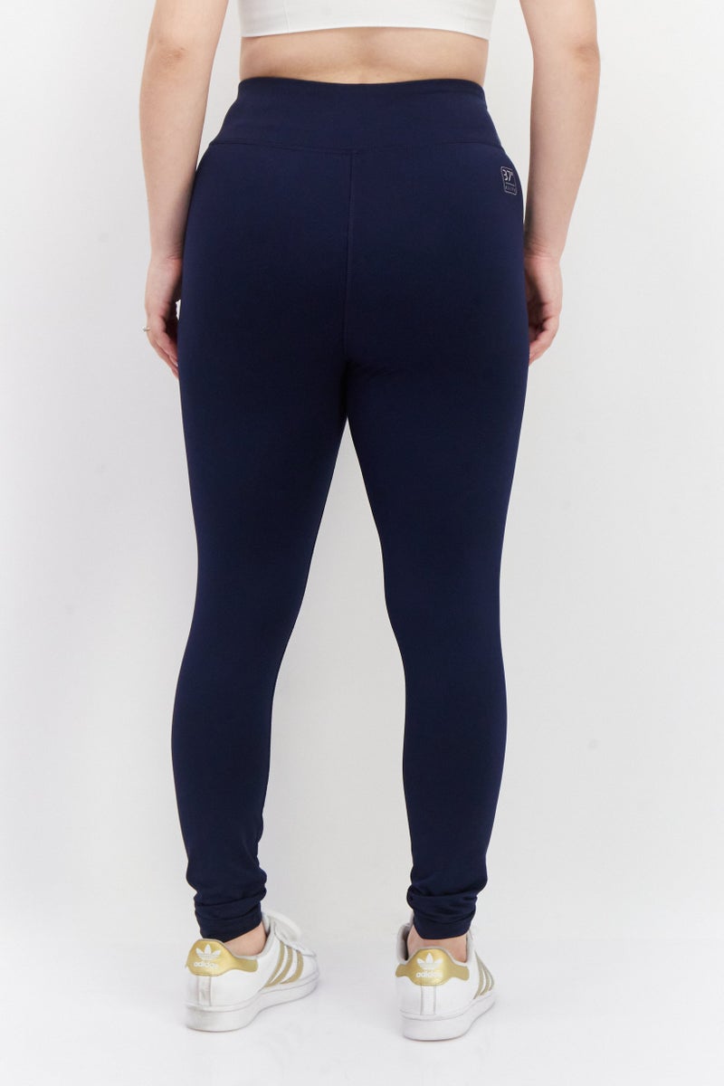 umbro Women Sportswear Fit Training Tights, Navy Blue - Image 4