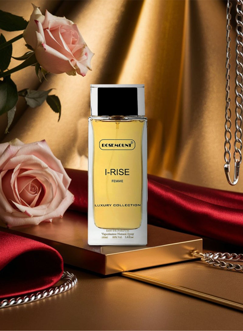 ROSEMOUNT RISE FEMME 100ML Eau de Parfum for Women Captivating Sporty Chic Fragrance Tailored for the Contemporary Active Woman Perfect Scent for Your Daily Routine - Image 3