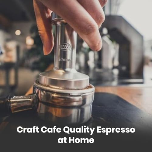 Rattleware Premium Aluminum Espresso Tamper (57 mm) - Ideal for Baristas & Coffee Lovers - Sleek Material & Design - Ultimate Tamping Precision & Consistency - Image 4