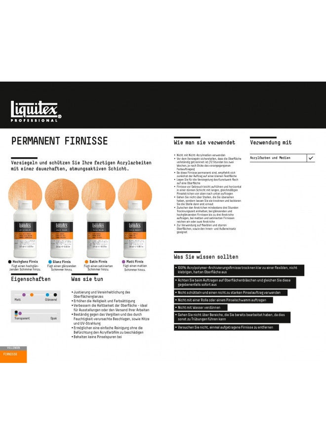 Liquitex ورنيش لقيتكس الاحترافي غير اللامع، 946 مل (32 أونصة) - Image 4