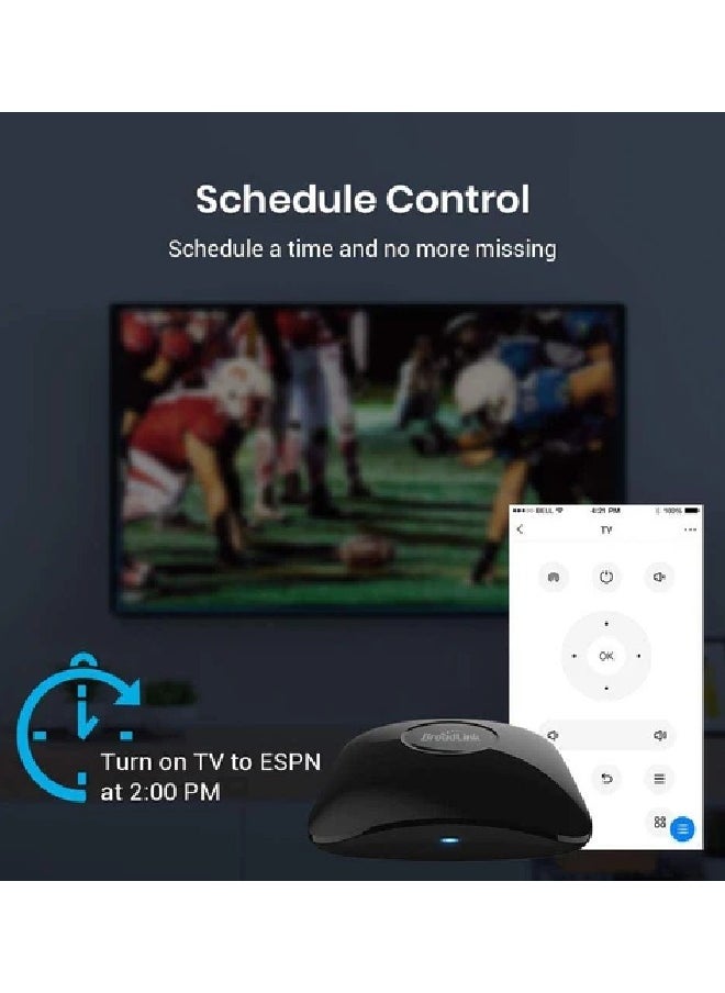 BroadLink RM4 Pro RF and IR Universal Remote - Black