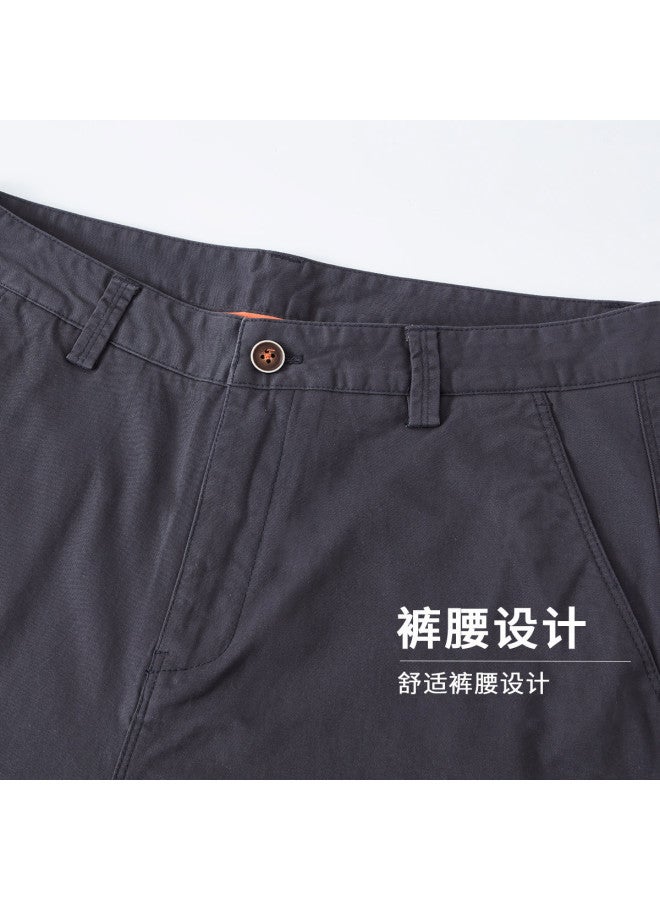 FOLUNSI men's Summer Pants - Lightweight, Breathable Solid Color Business Casual Shorts For Men - Image 4