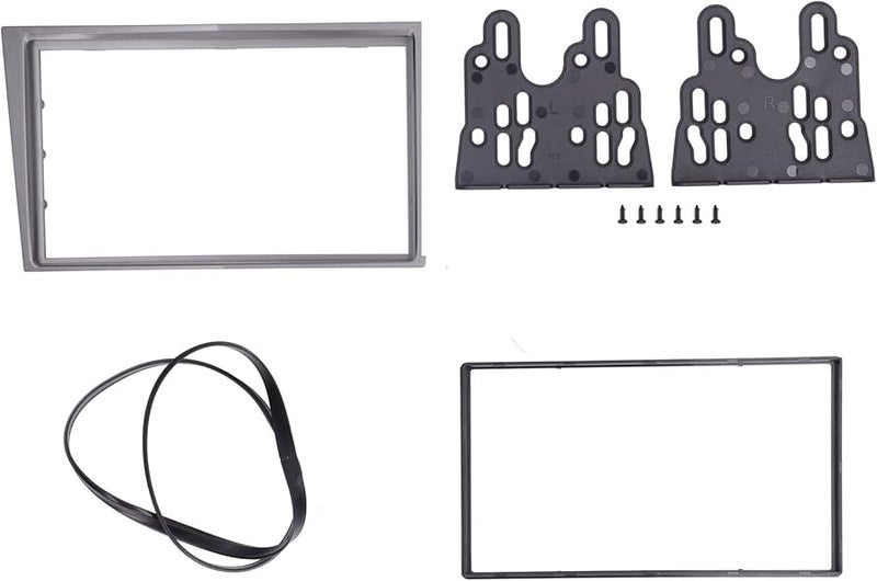 H Antara D Zafira B Dash Radio Fascia ABS Mounting Frame with Brackets and Screws - Image 2