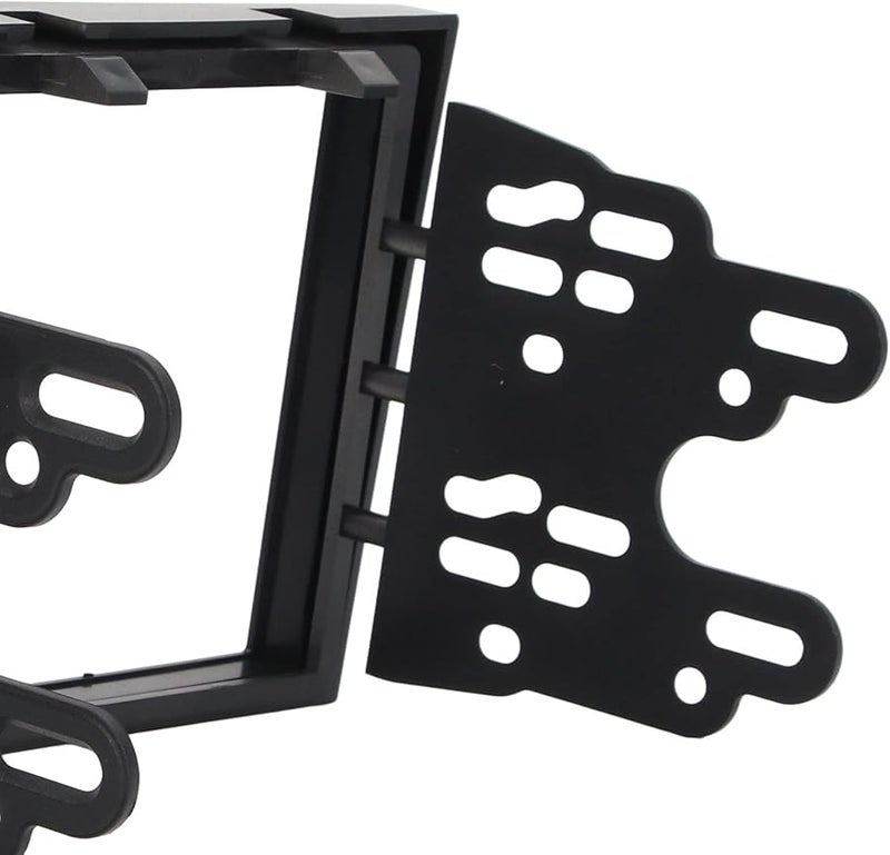 H Antara D Zafira B Dash Radio Fascia ABS Mounting Frame with Brackets and Screws - Image 3