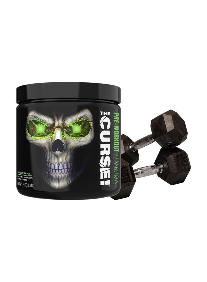 BODY SCULPTURE Power & Pump Bundle – 25Kg Dumbbells + The Curse Pre-Workout  - Image 1