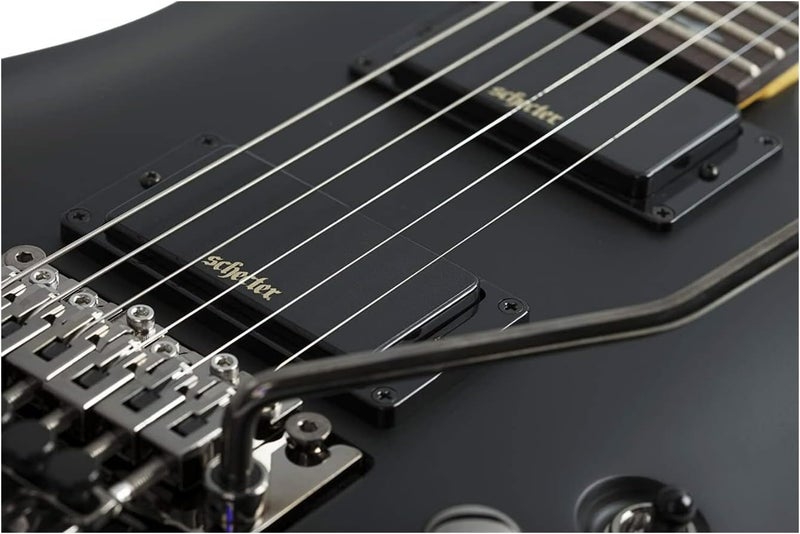 Schecter Demon-6 FR Aged Black Satin Electric Guitar - Image 3