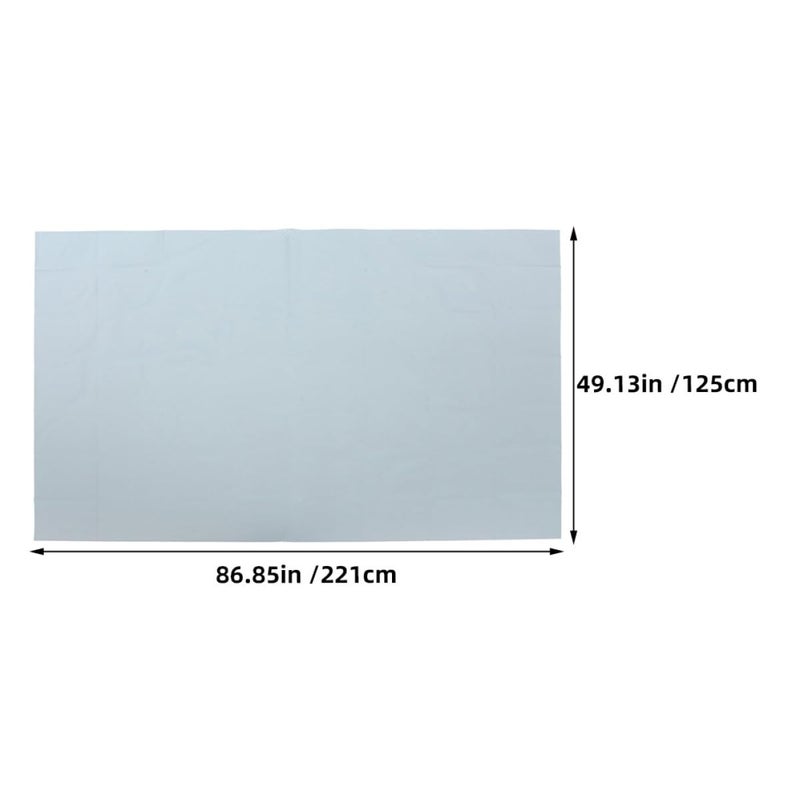 Portable 120 Inch Indoor Outdoor Projection Screen For Home Theater Camping - Image 3
