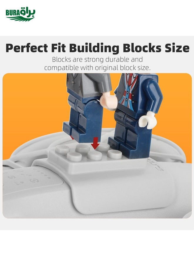 BURAQ - For DJI Neo Sunnylife Building Blocks Adapter Funny Building Bricks Toy Expansion Accessories (Grey) - Image 1