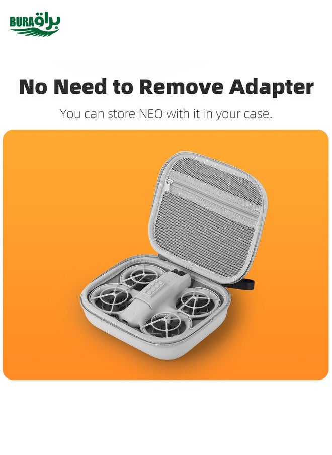 BURAQ - For DJI Neo Sunnylife Building Blocks Adapter Funny Building Bricks Toy Expansion Accessories (Grey) - Image 1