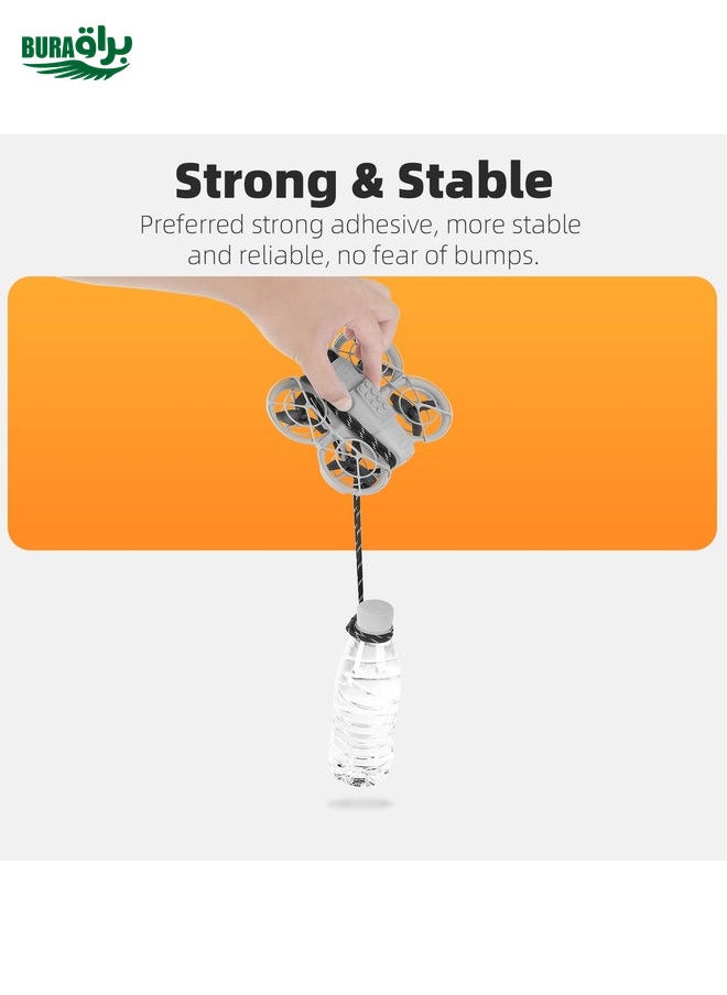 BURAQ - For DJI Neo Sunnylife Building Blocks Adapter Funny Building Bricks Toy Expansion Accessories (Grey) - Image 1