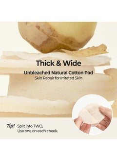 SKIN FOOD since 1957 SKINFOOD Potato Madecassoside Soothing Toner Pad, Korean Skincare Facial Toner, Blemish Pads, Damaged Skin Barrier Improvement, Redness Relief, 8.81 oz (60 Pads)  - Image 5