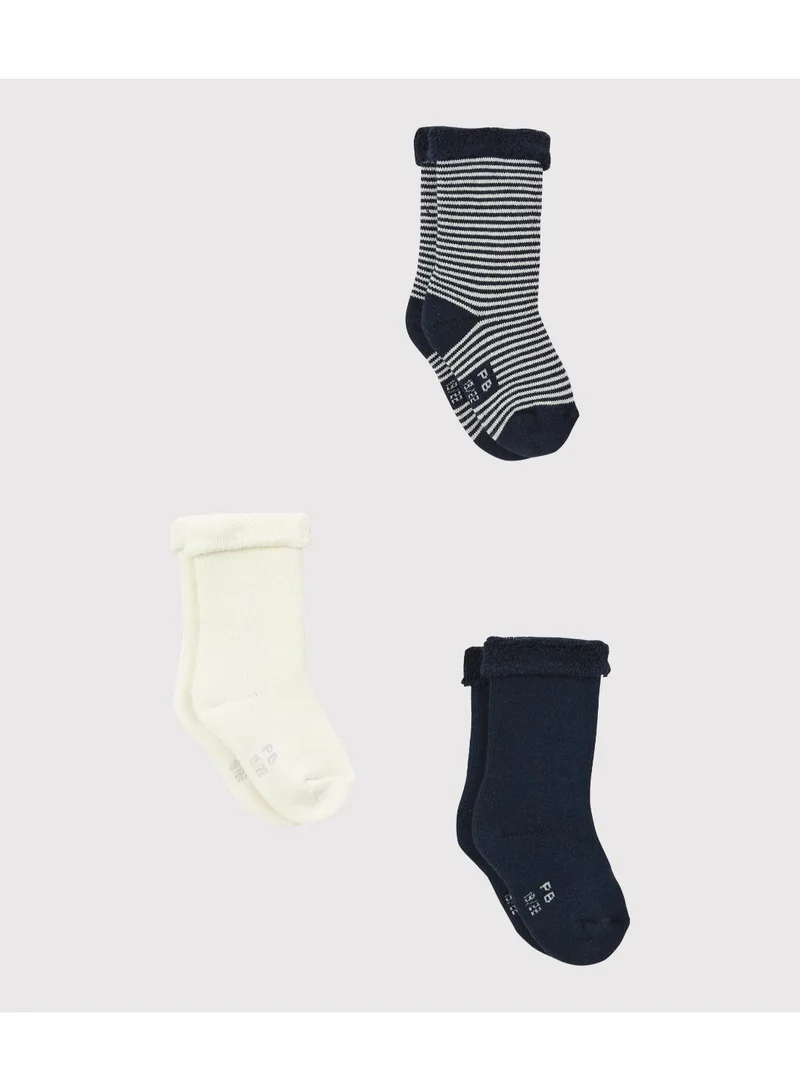 بيتي باتو Knitted Babies' Socks - 3-Piece Set