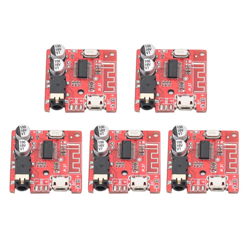 5PCS DIY Bluetooth 5.0 Receiver Board Lossless Decoder Board Wireless Stereo Music Module - Image 1
