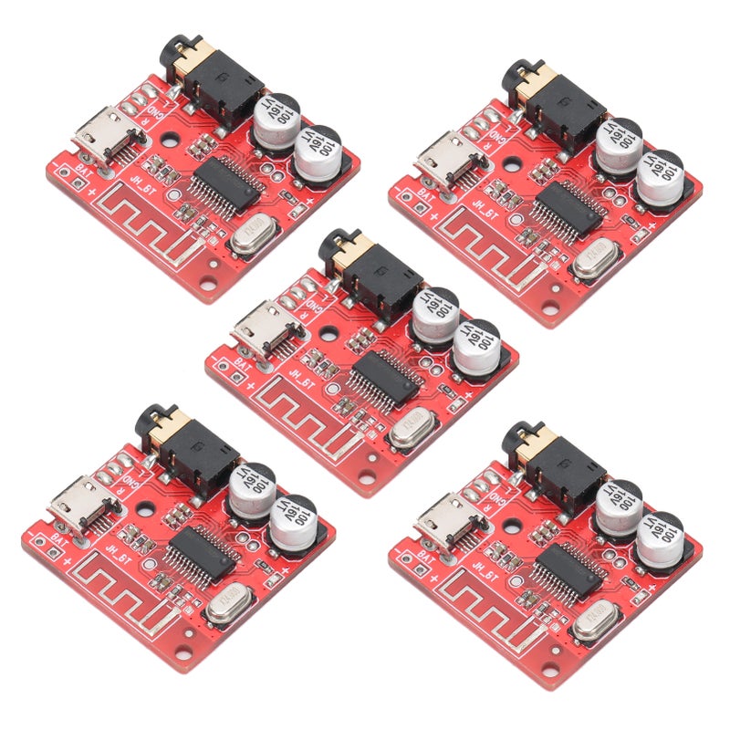 5PCS DIY Bluetooth 5.0 Receiver Board Lossless Decoder Board Wireless Stereo Music Module - Image 2