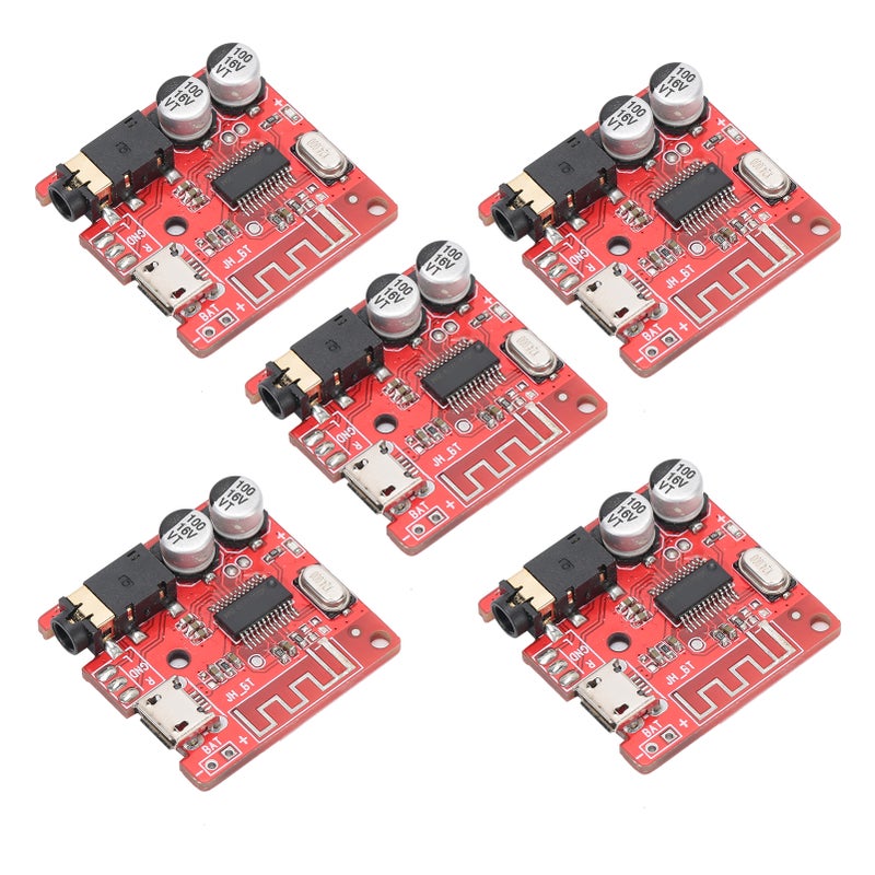5PCS DIY Bluetooth 5.0 Receiver Board Lossless Decoder Board Wireless Stereo Music Module - Image 5