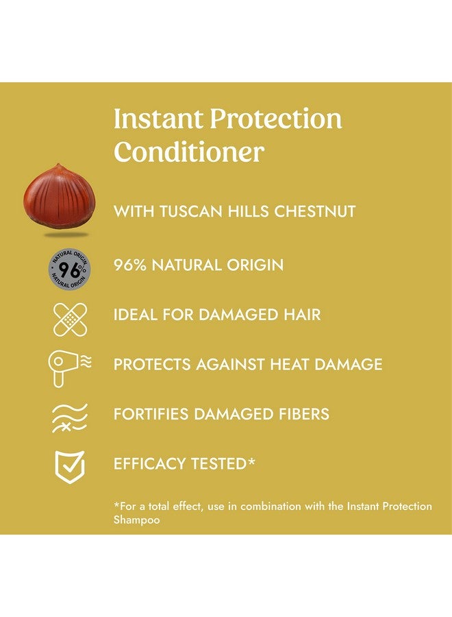 ITÍNERA Instant Protection Conditioner With Tuscan Hills Chestnut (12.51 Fl Oz) For Damaged Hair Vegan Friendly 96% Natural Origin Ingredients - Image 5