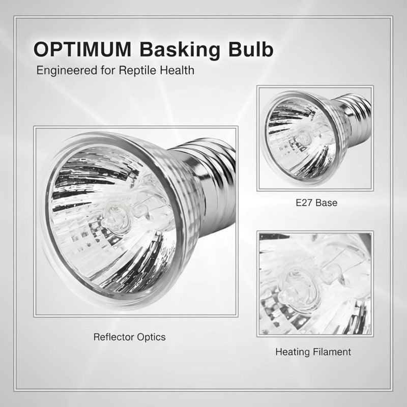 Reptile 50W Uva Uvb Heat Bulb, Turtle Basking Light 2 Pcs Set, Promote Calcium Absorption, for Pet Heating, Chicken Coop & Brooding - Image 3