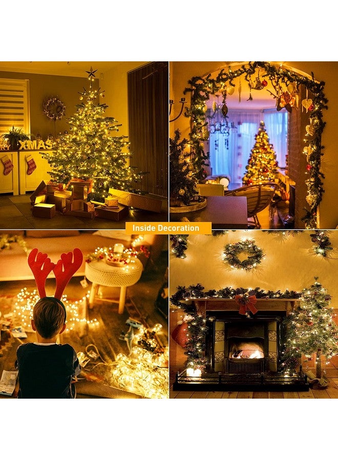 Gesto أضواء سلسلة LED دافئة بيضاء - أضواء نحاسية مقاومة للماء للزينة المنزلية | ضوء أصفر لزينة ديوالي، أضواء للشرفة الخارجية، عيد الميلاد - (19 متر | عبوة من 10)  - Image 5