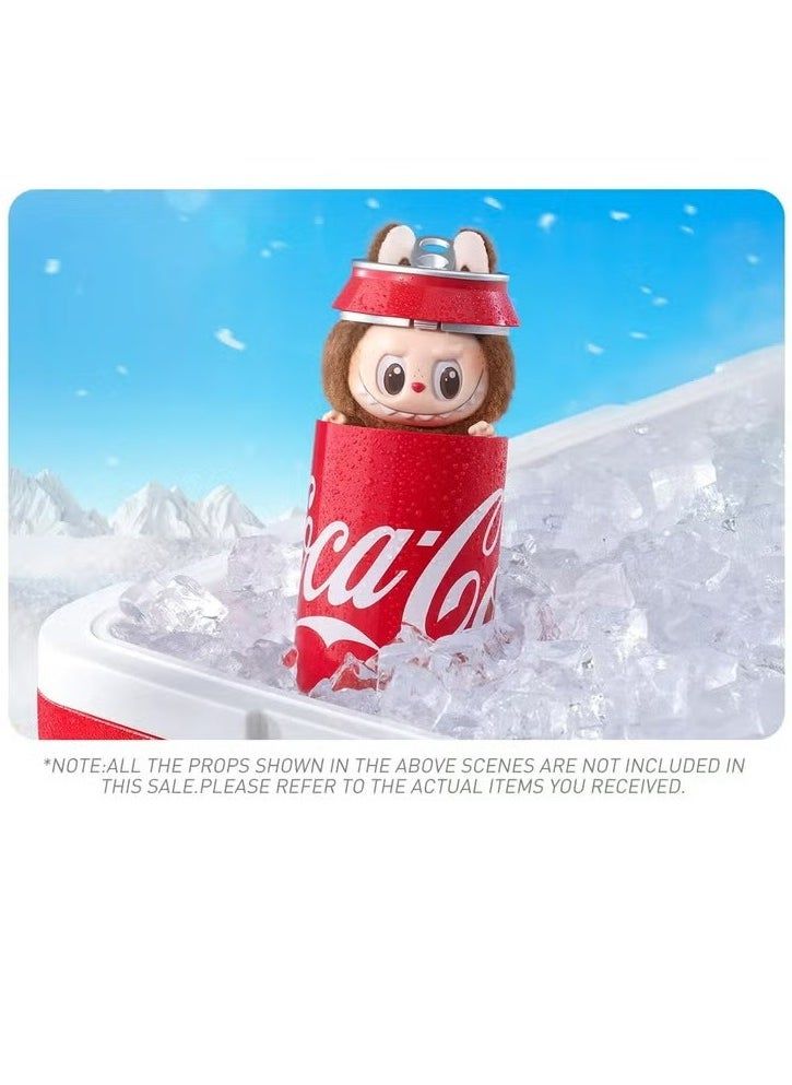 POP MART Labubu Monsters Blind Box Coca Cola Series Vinyl Plush Pendant Random Single Piece Per Box  - Image 4