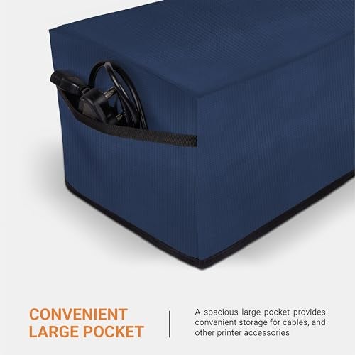Cranique Dust Proof Printer Cover for HP Laser 1008w / 1008a (Blue) - Image 3