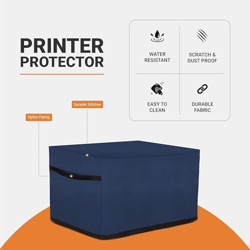 Cranique Dust Proof Printer Cover for HP Laser 1008w / 1008a (Blue) - Image 2