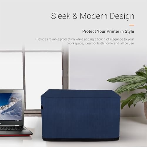 Cranique Dust Proof Printer Cover for HP Laser 1008w / 1008a (Blue) - Image 5