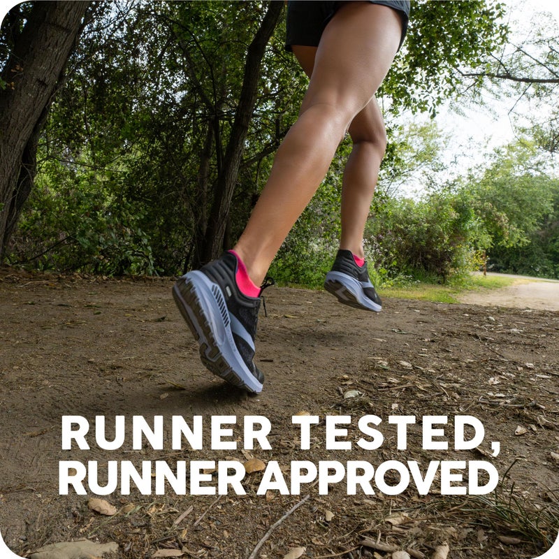 Balega Silver Compression Fit Performance No Show Athletic Running Socks for Men and Women (1 Pair), Black/Carbon, X-Large - Image 5