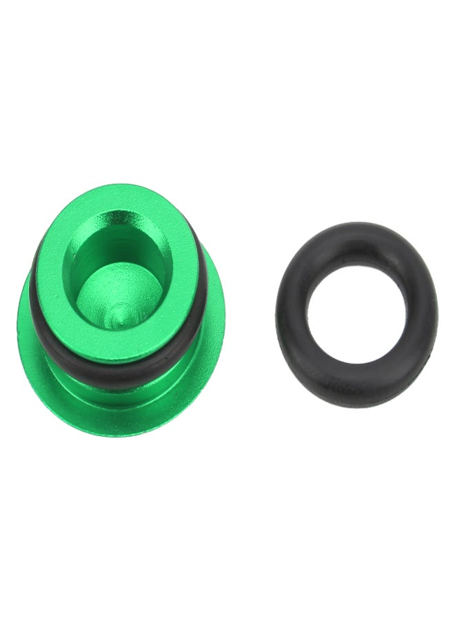 ريسك غطاء مانع للغبار لمجموعة تروس الدراجة الجبلية RISK، غطاء عمود مركزي مجوف مدمج من سبائك الألومنيوم للدراجات الهوائية، أخضر - Image 4