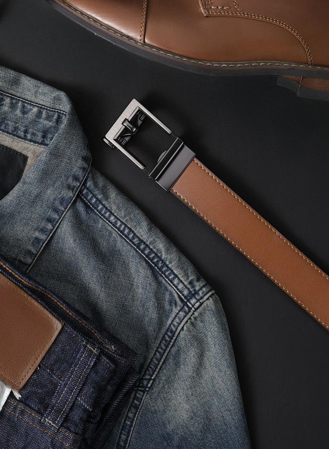 تشاورين حزام رجالي من الجلد من تشاورين - أحزمة رجالية كاجوال مناسبة لجميع المناسبات (35 مم) - Image 5