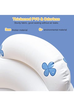 Generic Inflatable Baby Support Seat with Built-in Pump, Ideal for 3+ Months Infants, Summer Toddler Chair for Sitting Up, Perfect Gift for Boys and Girls  - Image 3
