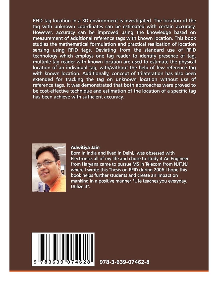 Location Estimation in a 3D Environment using RFID Tags - Mutliple tag readers with known location and Concept of Trilateration is used to estimate the physical location of an individual tag  - Image 2