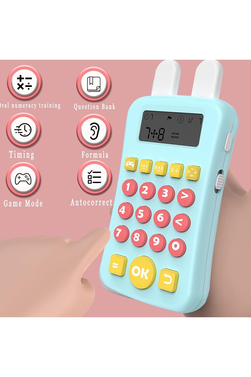 Electronic Math Toy Calculator - Educational Math Games for Kids Math Game, Electronic Oral Exercise Game, Educational Toy for Kids - Multicolor - Image 4