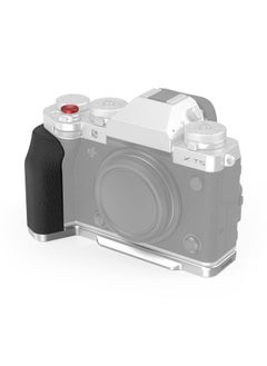 SmallRig X-T5 Handgrip L-Shape Grip for FUJIFILM X-T5 Camera, Built-in Quick Release Plate for Arca, Silicone Side Handle, Shutter Button, Lightweight and Comfort （Sliver） - 4136