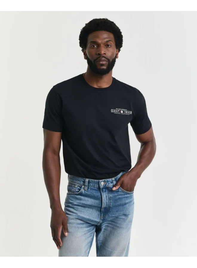 GANT PRINTED GRAPHIC SS T-SHIRT