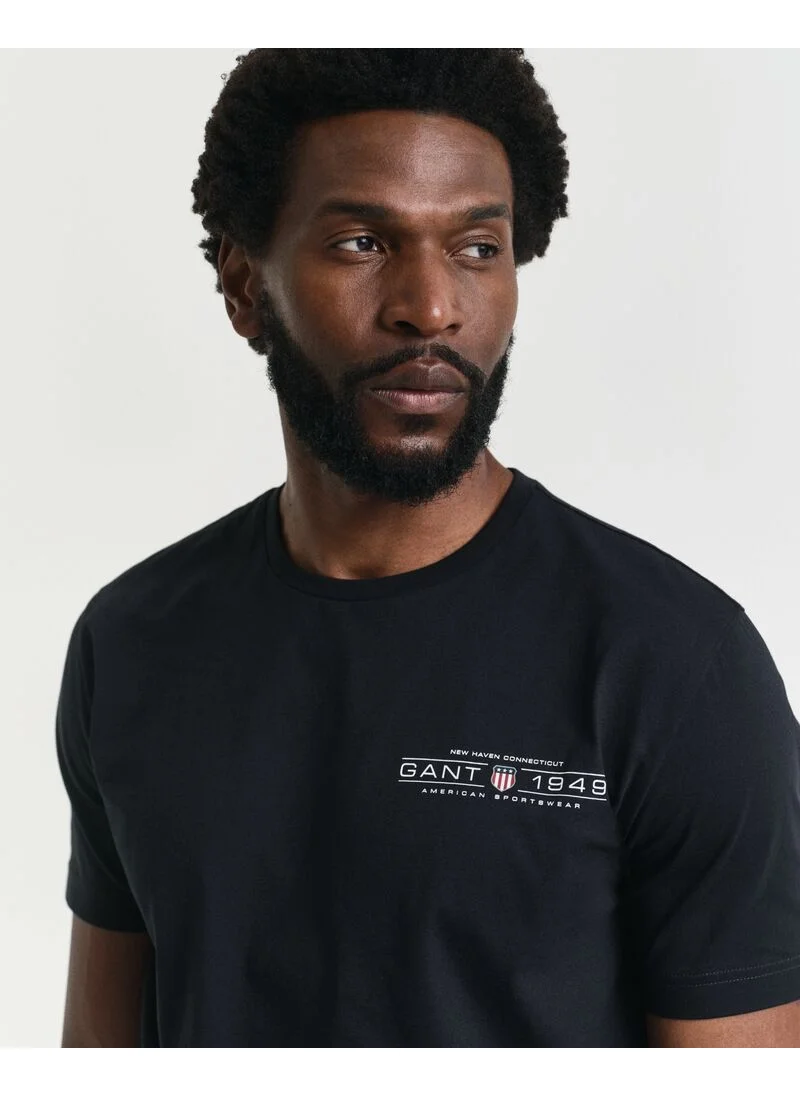 غانت PRINTED GRAPHIC SS T-SHIRT