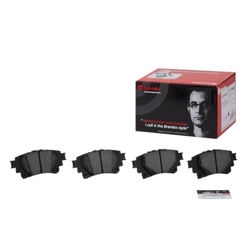 Brembo P83160N Premium Ceramic Rear Disc Brake Pad Set LEXUS OE# 0446648160 - Image 3