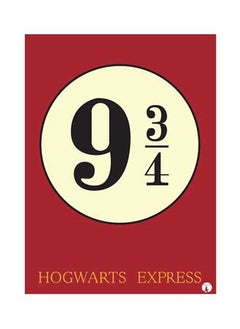 RKN Harry Potter Metal Plate Poster Multicolour 15x20centimeter 