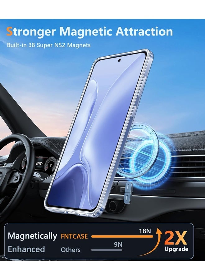 X-level Samsung Galaxy S25 Edge Caver Case，with Screen Protector Tempered Glass with Wireless Charging , Ultra Thin, Shockproof,  Scratch Resistant，Clear - Image 3