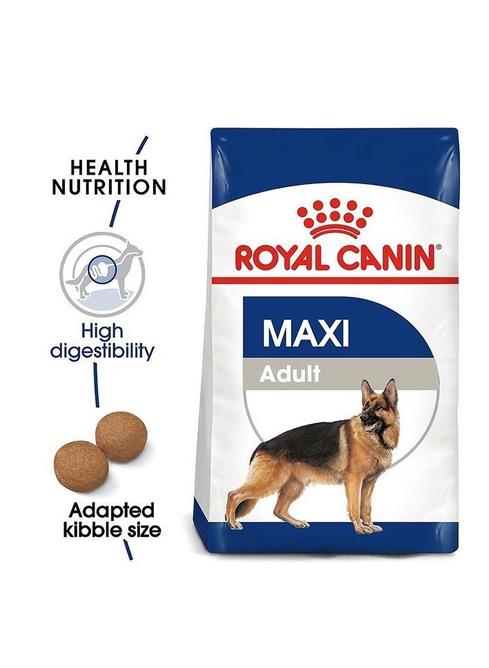 رويال كانين طعام جاف للكلاب البالغة ماكسي 15 كجم - Image 2