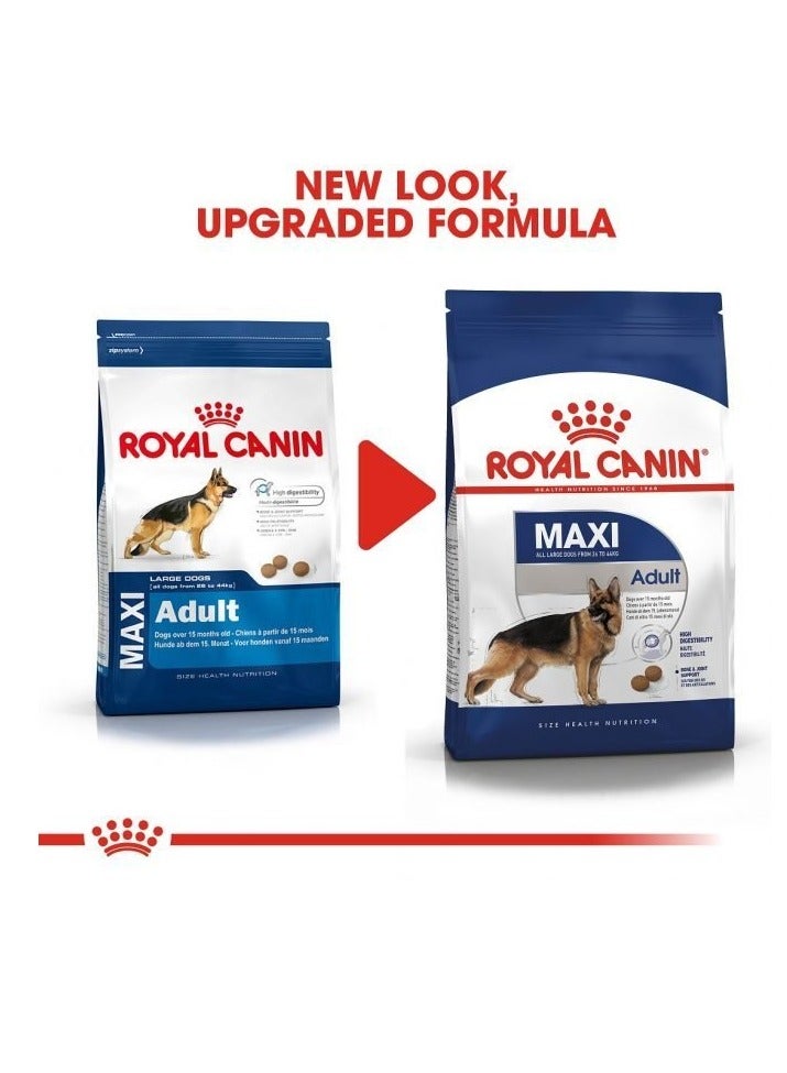 رويال كانين طعام جاف للكلاب البالغة ماكسي 15 كجم - Image 3