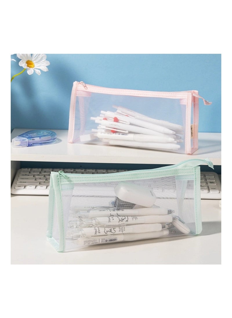 Deli 1-Piece Clear Pencil Pouch With Zipper Closure  - Image 4
