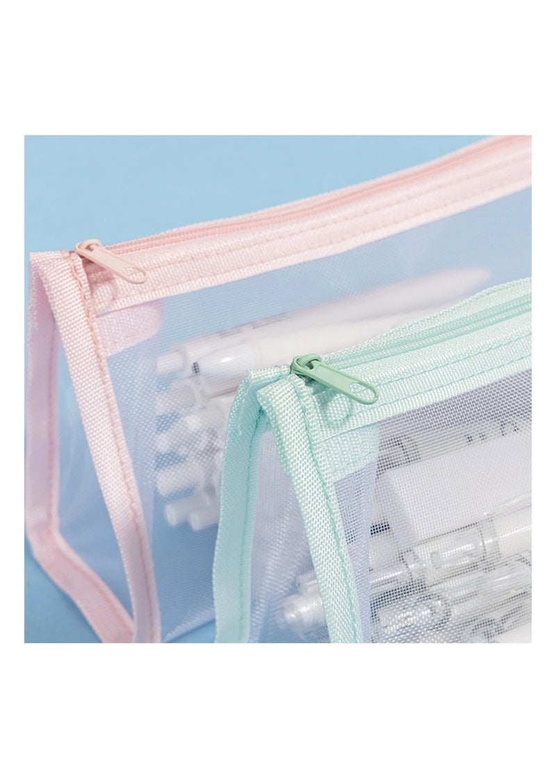 Deli 1-Piece Clear Pencil Pouch With Zipper Closure  - Image 5